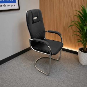 ভিজিটর চেয়ার স্পেশাল - কালো কালার