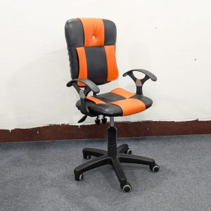 Special Desk Chair - Orange Black Colour