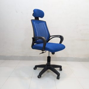 V Mesh Chair - গাড়ো নীল কালার