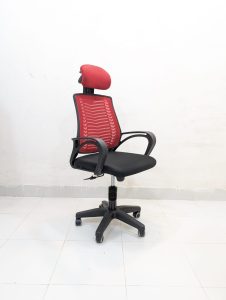 V Mesh Chair - লাল কালার